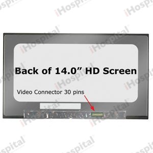 Replacement 14 Inches HD LCD Screen NT140WHM-N45 (30-Pin, No Brackets)