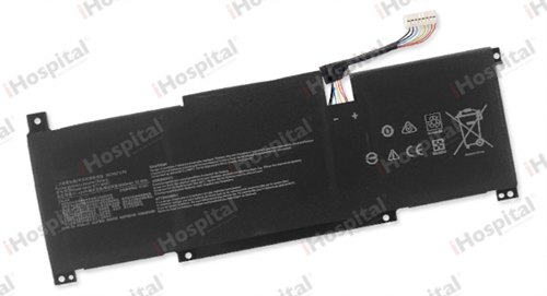 Original Battery for MSI M491 Modern 15 (Type-B) | 11.4V 53.5Wh (White 10 Pin)