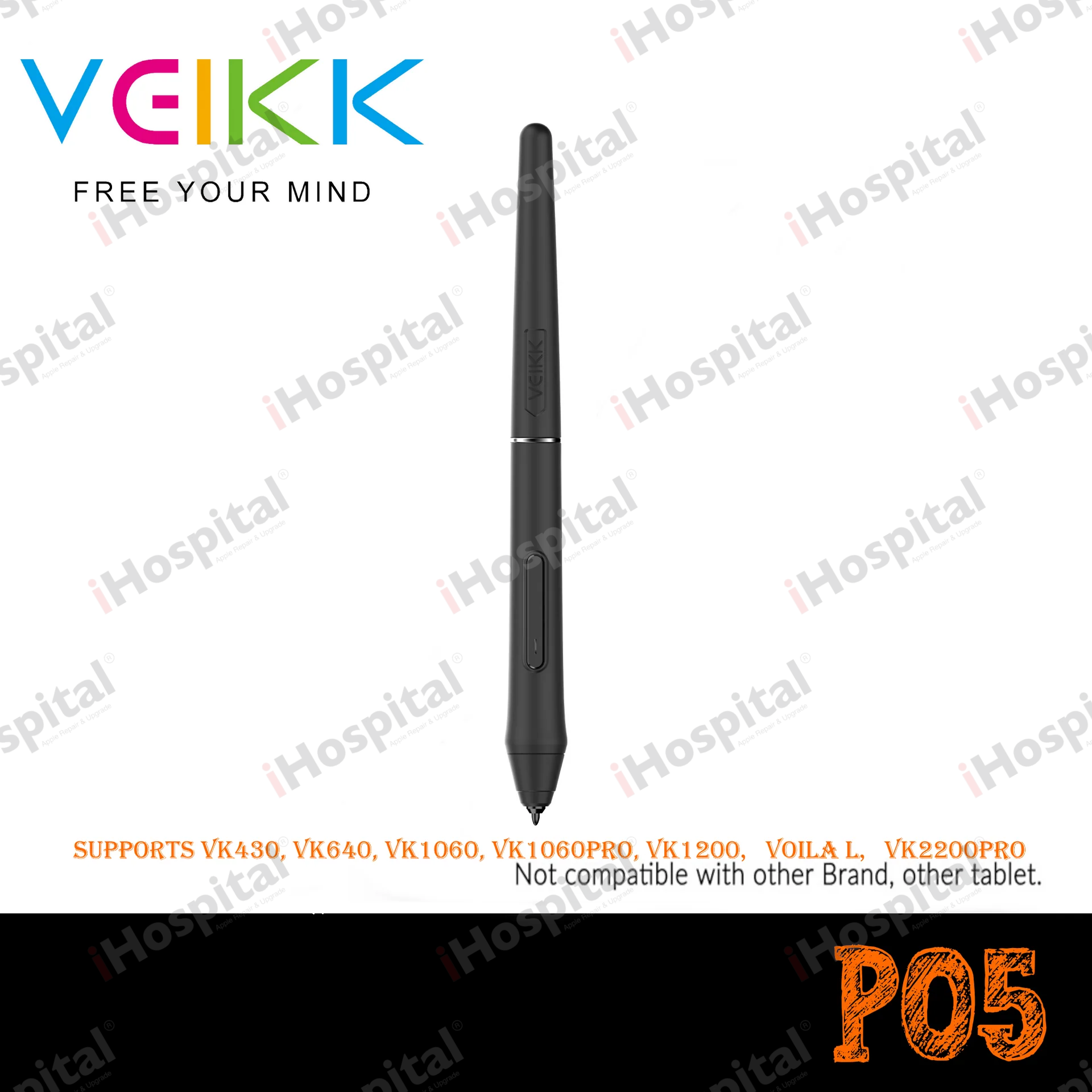 VEIKK P05 Battery-Free Stylus Digital Drawing Pen