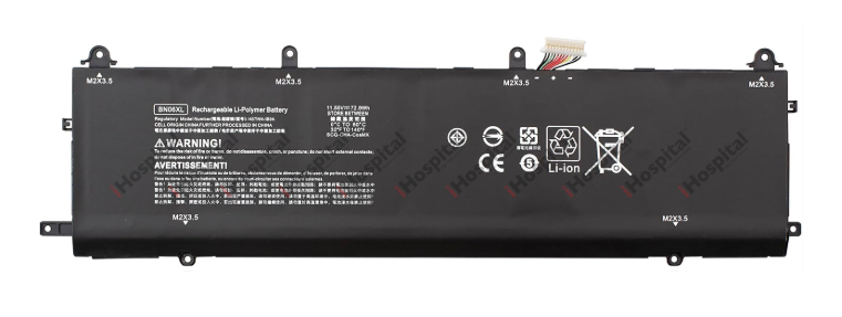 Genuine HP Spectre x360 15-eb 15t-eb Series Battery BN06XL | 11.55V 72.9Wh 6320mAh