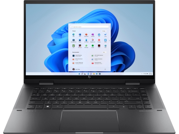 Laptop HP ENVY 15Z-EU000 CPU RYZEN5 5500U RAM 16GB Storage 512GB NVMe Screen 15.6 FHD x360 Touch Screen Backlight Fingerprint Windows 11