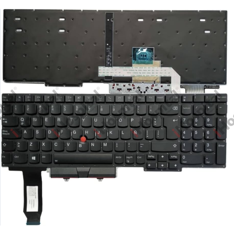 Lenovo ThinkPad E15 Gen 2 Laptop Keyboard – UK Layout (QWERTY) with Backlight & Pointer | Black