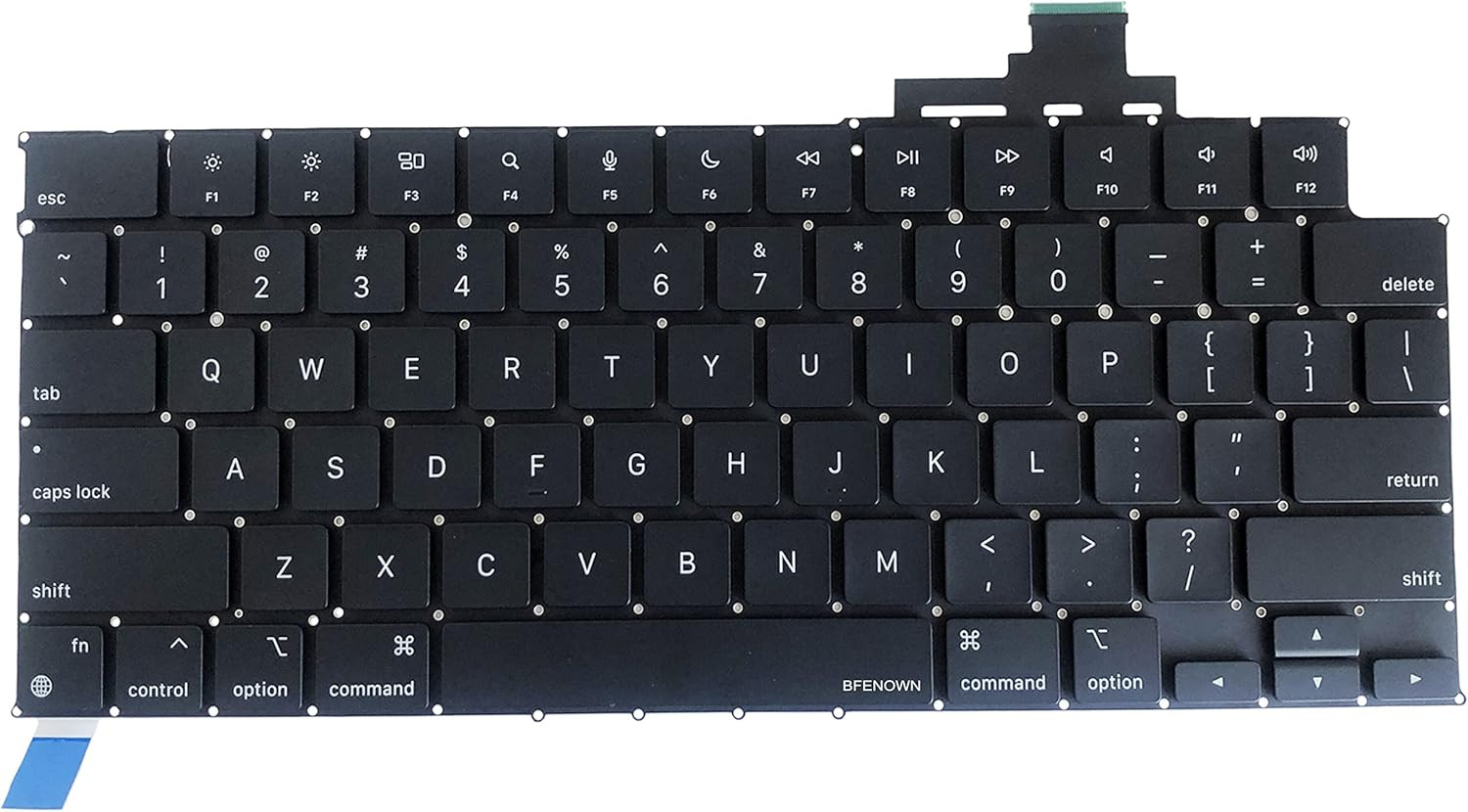 Keyboard MacBook A2681, A2941 US Midnight Original