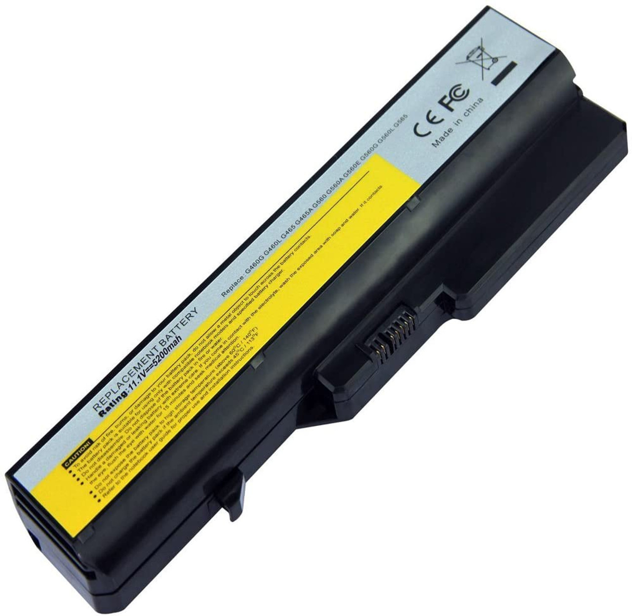 Battery Lenovo 11.1V 5200mAh G460 G560 Replacement