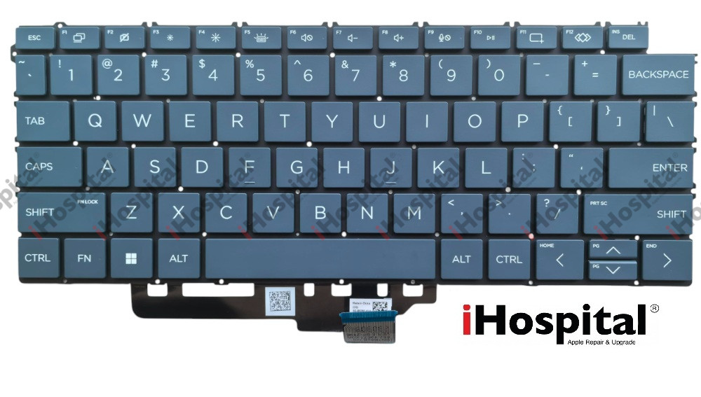 KEYBOARD HP SPECTRE X360 14-EU BLUE WITH BACKLIGHT