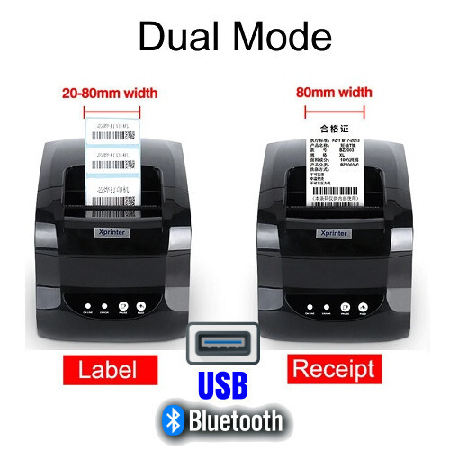 X-PRINTER 365B THERMAL BARCODE PRINTER / LABEL