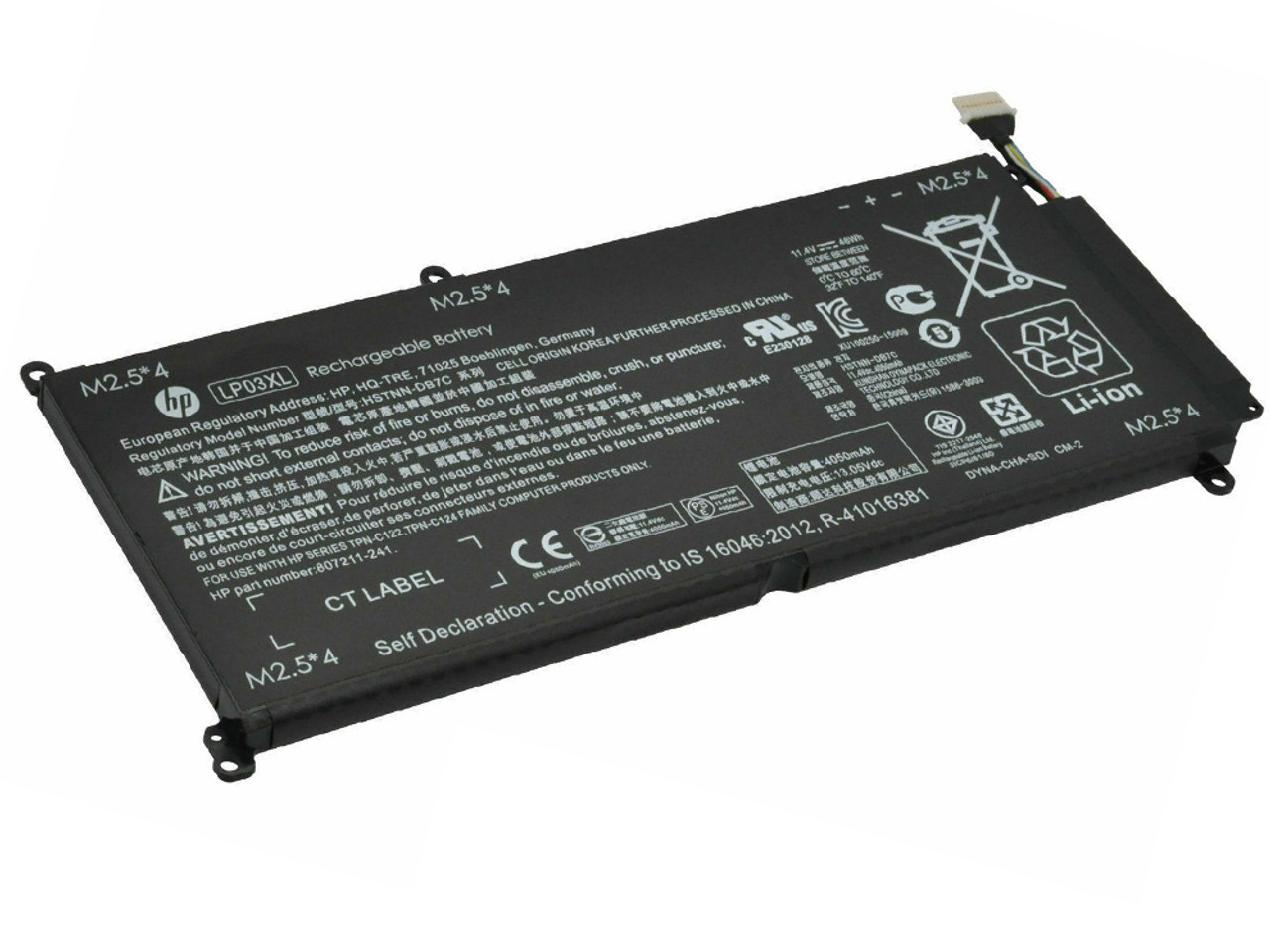 BATTERY HP AE-15 48WH 11.4V LP03XL ORIGINAL