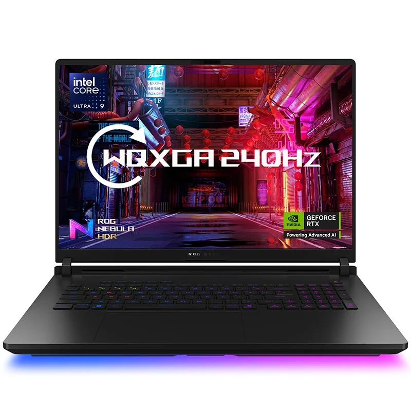 ASUS ROG STRIX G18 ULTRA 9 275HX 64GB RAM  1TB STORAGE  SCREEN 18" 2K 240HZ VGA RTX5090 WINDOWS 11 G835LX-S9110 BRAND NEW WITH 3 YEARS WARRANTY + FREE HEADSET MOUSE AND BACKPACK
