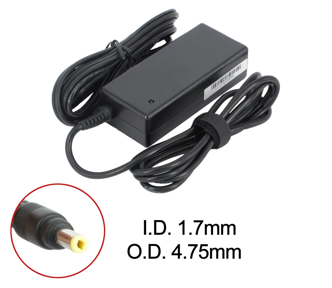 ADAPTER HP 18.5V 3.5A 65W YELLOW PIN 4.75*1.7MM PA1650-02H REPLACMENT