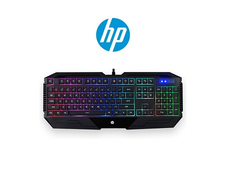 KEYBOARD HP GK 1100 GAMING GEAR COMBO+ MOUSE6 COLOR LED BACK LIGHT