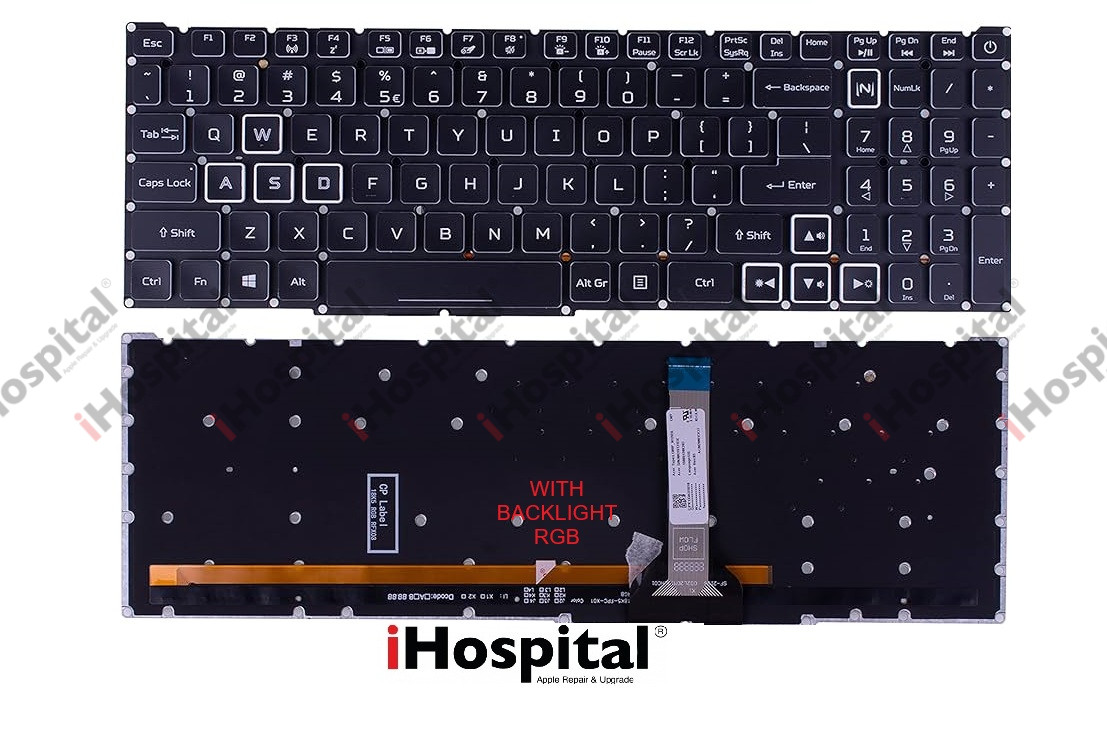 KEYBOARD ACER NITRO AN515-57-919C RGB