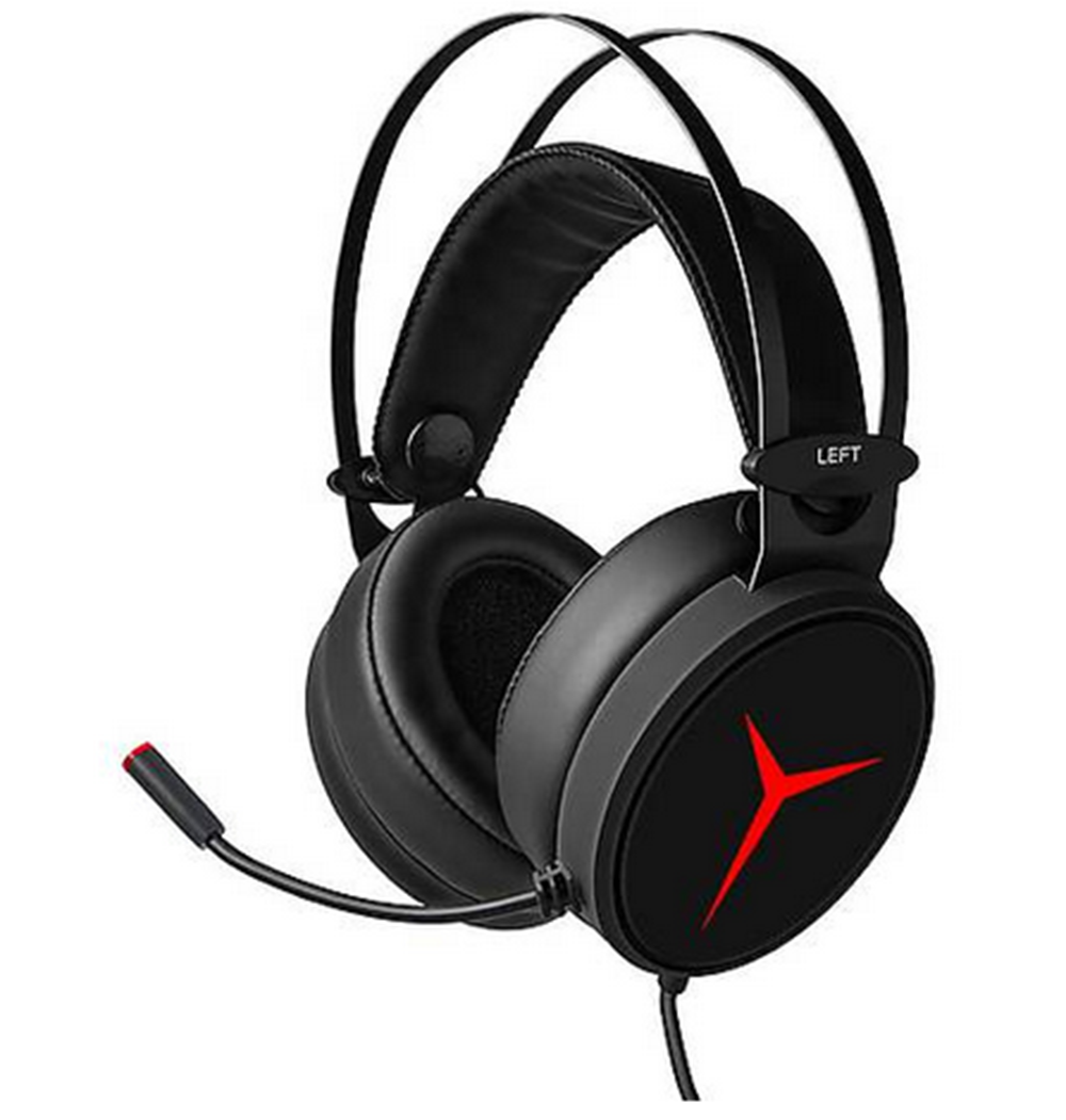 LENOVO LEGION Y360 GAMING HEADSET WITH 7.1 USB DYNAMIC COIL ERGONOMIC DESIGN HIGHLY SENSITIVE MICROPHONE