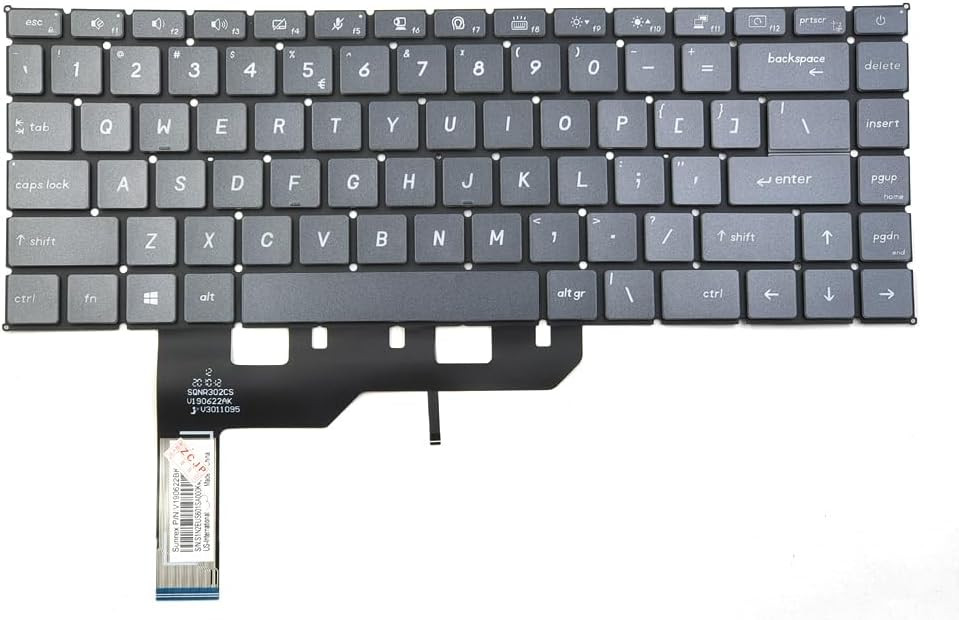 KEYBOARD MSI PRESTIGE 15-A10SS MS16S3 BLACK WITH BACKLIGHT