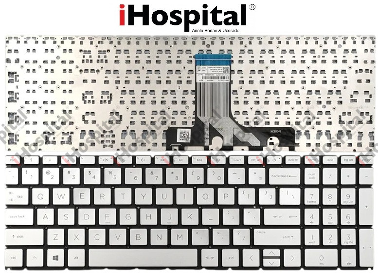 KEYBOARD HP 15-EG SILVER