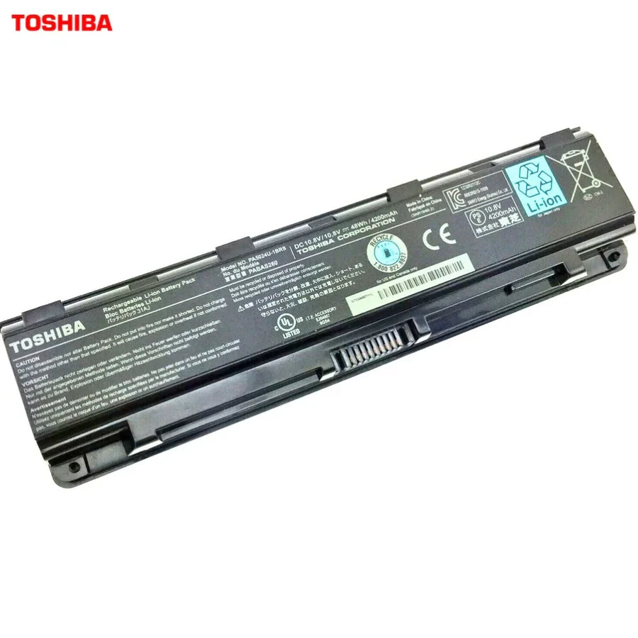 BATTERY TOSHIBA  PA5108U-1BRS