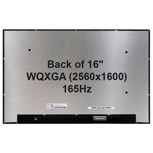 NE160QDM-NY1 16" WQXGA 165Hz Replacement LCD screen 40 Pin No Brackets