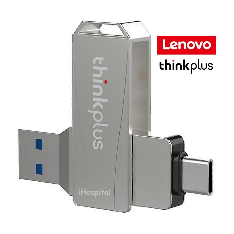 MU252 LENOVO THINKPLUS USB 3.2 DUAL MODE INTERFACE USB-C OR USB 3.0 FLASH MEMEORY 256GB CAN BE USED FOR IPHONE 15- 16