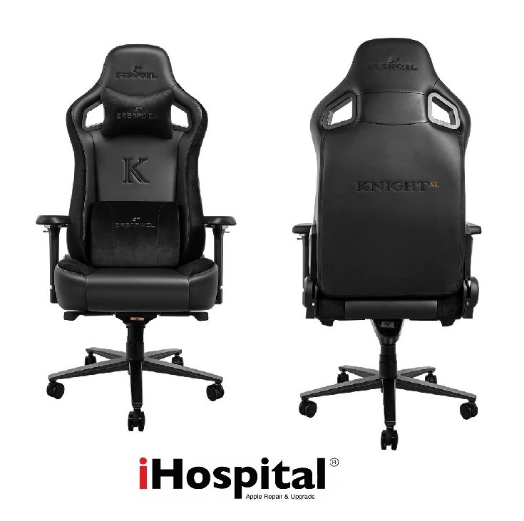 ERGOPIXEL KNIGHT FULL BLACK UP TO 200KG BL9001-XL