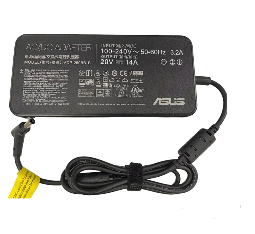 ADAPTER ASUS 20V 14A 280W 6.0*3.7MM M1 1W8 1K230 ORIGINAL