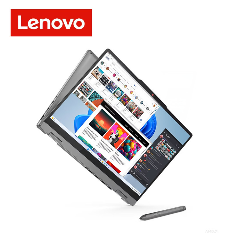 LENOVO IDEAPAD 5 14AHP9 X360 RYZEN 5 8645HS 16GB 512GB 14.0" WUXGA TS WINDOWS 11 + PEN BRAND NEW 1 YEAR WARRANTY