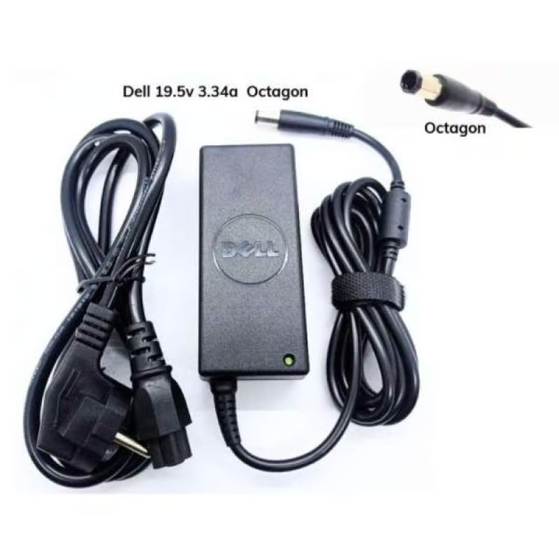 ADAPTER DELL OCTAGON 19.5V, 3.34A 65W ORIGINAL