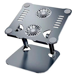 Laptop Stand V4.0Aluminum 360 Degrees Rotation With 2 RGB Fans