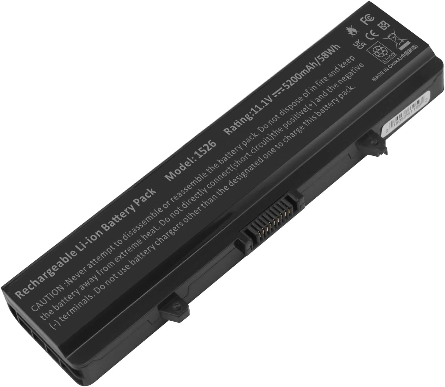 BATTERY  DELL DL1525LH REPLACEMENT