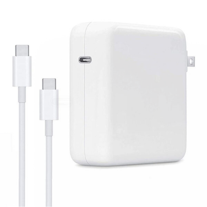 ADAPTER MACBOOK 61W TYPE-C REPLACMENT  { CABLE SOLD SEPARATELY }