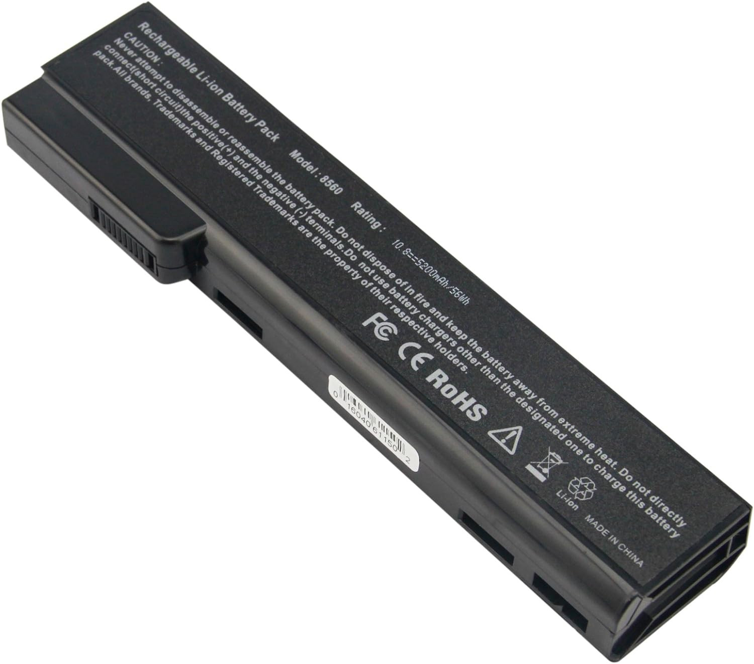 BATTERY HP 8560, 8560W ,8570W, 8760W ,8770W REPLACEMENT