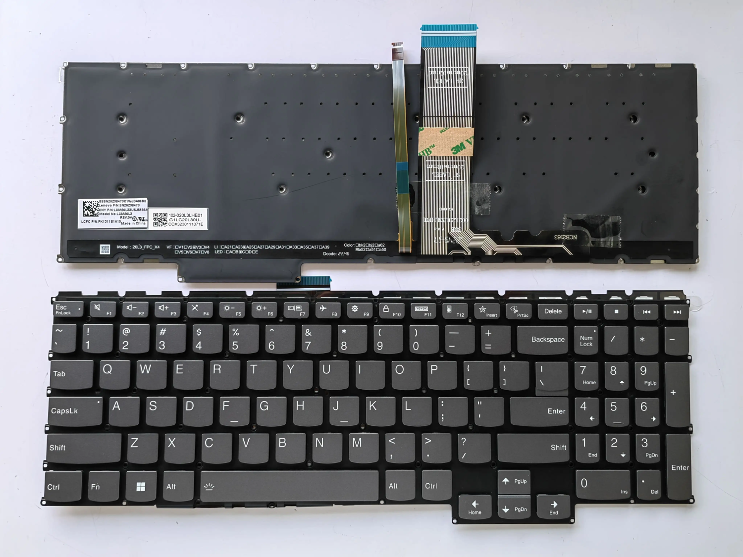 KEYBOARD LENOVO THINKBOOK 16PG2 ACH US BACKLIGHT 16PNX BLACK