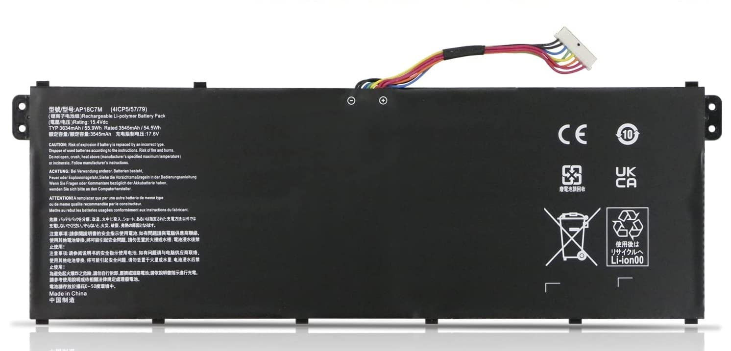 BATTERY ACER SF313-52G AP18C7M ORIGINAL 15.4V 55.9Wh