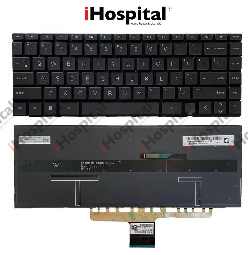 KEYBOARD HP 14-EA 14-EB 14-AE  WITH BACKLIGHT BROWN