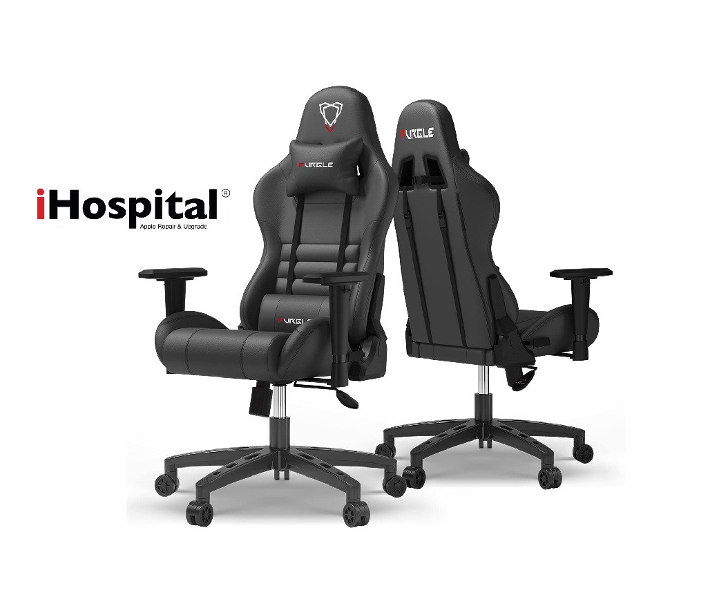 FURGLE GAMING CHAIR BLACK UP TO   120KG