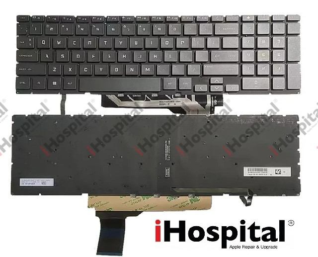 KEYBOARD HP VICTUS FB2082WM GREY WITH BACKLIGHT