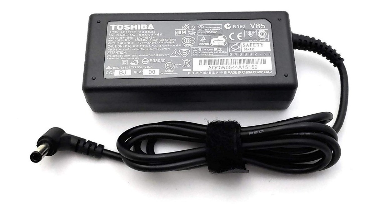 ADAPTER TOSHIBA 19V 3.42A 65W 5.5*2.5MM SADP-65KBA REPLACMENT