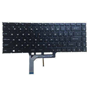 KEYBOARD MSI GF64 GS65 GF65 RED - BLACK