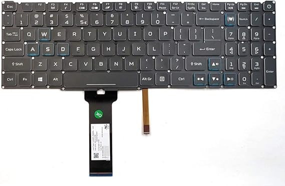 KEYBOARD ACER PREDATOR 300  PH315-52 PH315-53 PH317-53 N17C3 BLACK